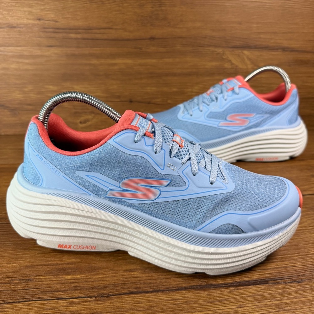 Skechers Women's Max Cushioning Lace Up Sneakers Endeavor Size 8.5 Running Shoes - Picture 11 of 11